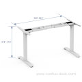 Dual Motor Electric Adjustable Standing Desk,Height Adjustable Desk Frame Sit Stand Desk Luxury Office Furniture